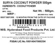 SURYA COCONUT POWDER