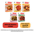Non Veg Masala Combo: Chicken Masala 100g + Fish Masala 50g + Egg Curry Masala 50g + Meat/Mutton Masala 50g + Chicken65 Kabab masala 50g Non Veg Masala Combo: Chicken Masala 100g + Fish Masala 50g + Egg Curry Masala 50g + Meat/Mutton Masala 50g + Chicken65 Kabab masala 50g
