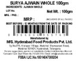 SURYA AJWAIN WHOLE