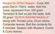 SURYA RASAM MASALA