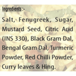 Lemon Rice Ingredients