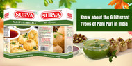 Know about the 6 Different Types of Pani Puri in India