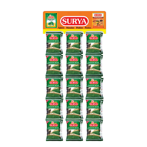 SURYA RS.10 KASOORI METHI (30 POUCHES)