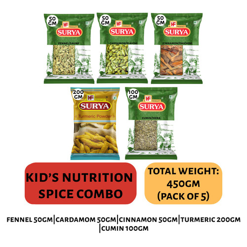 Kids Nutrition Spice Combo – Healthy Cooking Spices