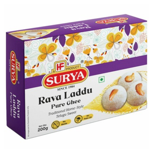 SURYA  RAVA LADDU (PURE GHEE)