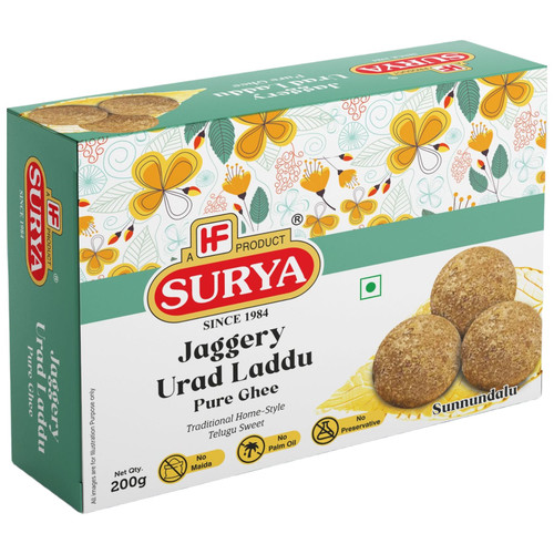 Jaggery Urad Dal Laddu made with Desi Ghee