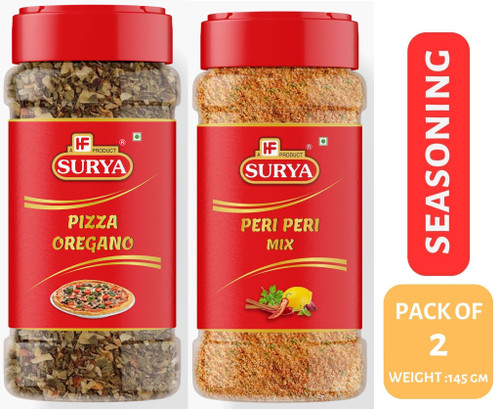 SURYA PIZZA OREGANO AND PERI PERI