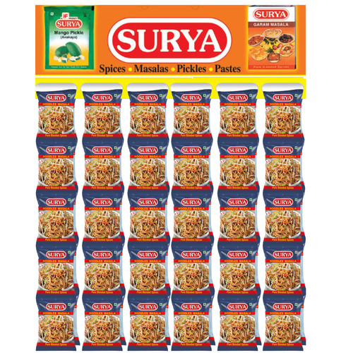 SURYA RS.5 NOODLES MASALA (60 POUCHES)