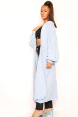 REMEL Oversized Long Knitted Cardigan