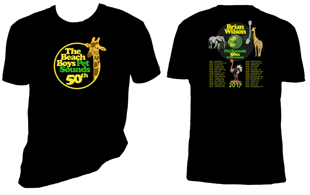 Brian Wilson Pet Sounds 50th Anniversary Concert 5oz - Phoenix Tees