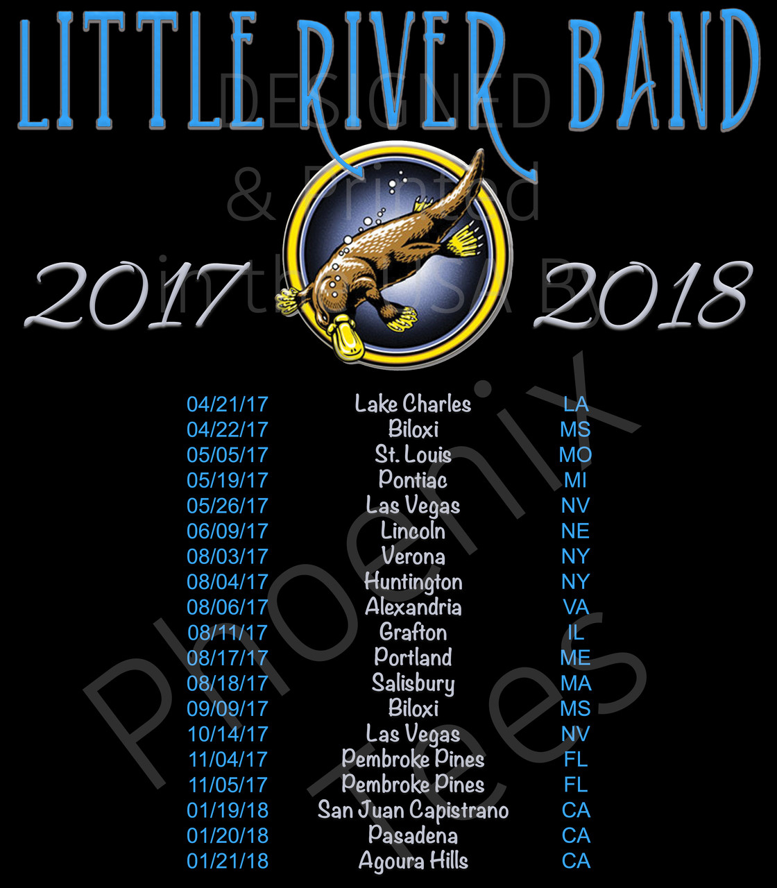 little river band t shirt