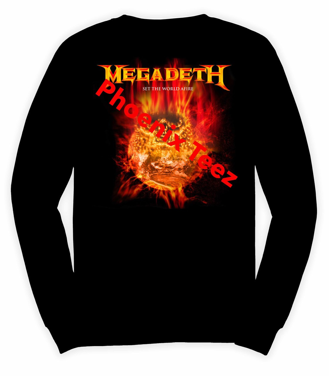 Megadeth Set the World Afire - Phoenix Tees