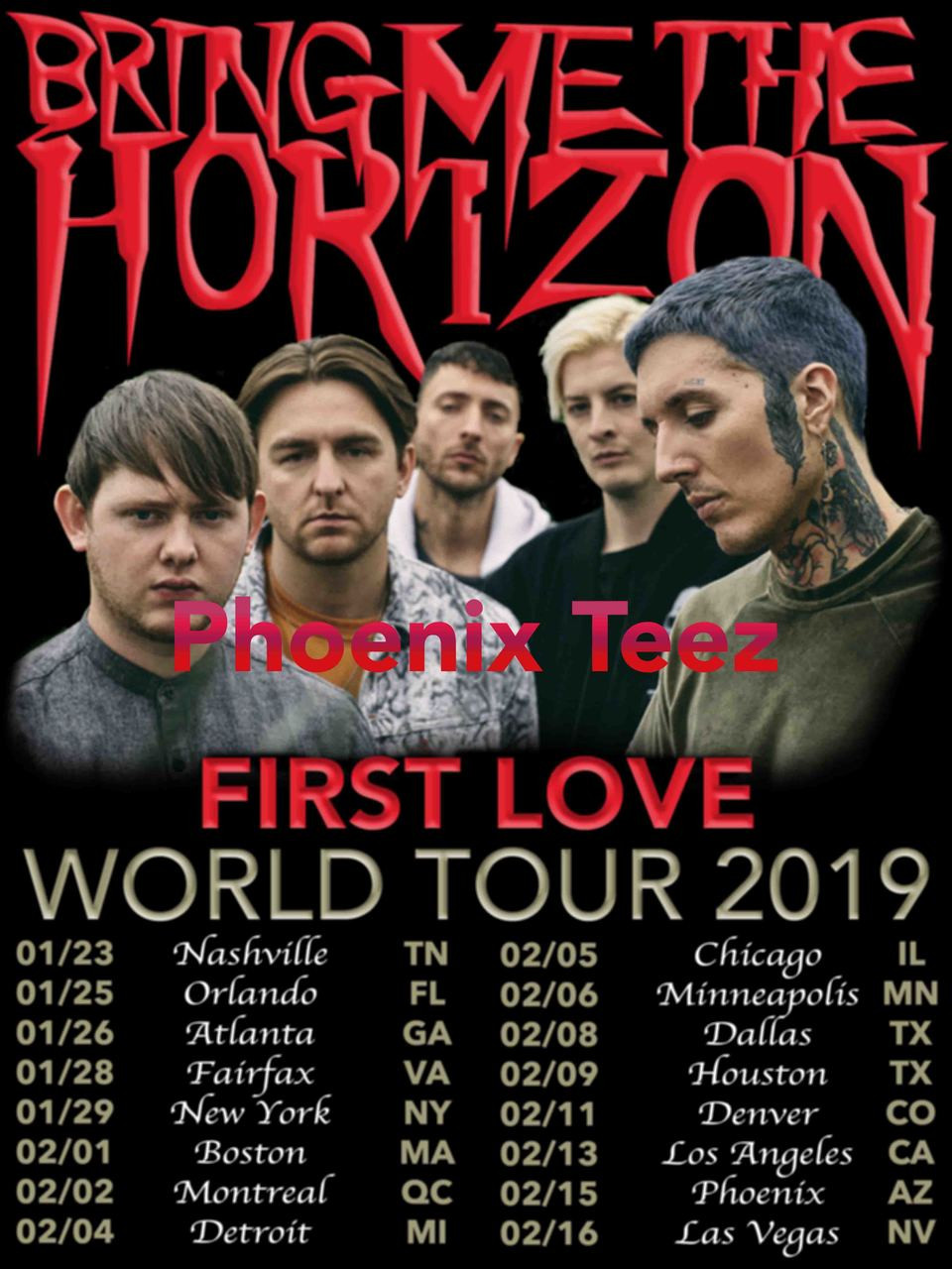 bring me the horizon world tour