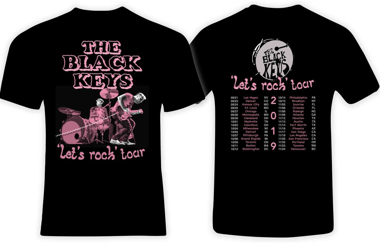 the black keys t shirt