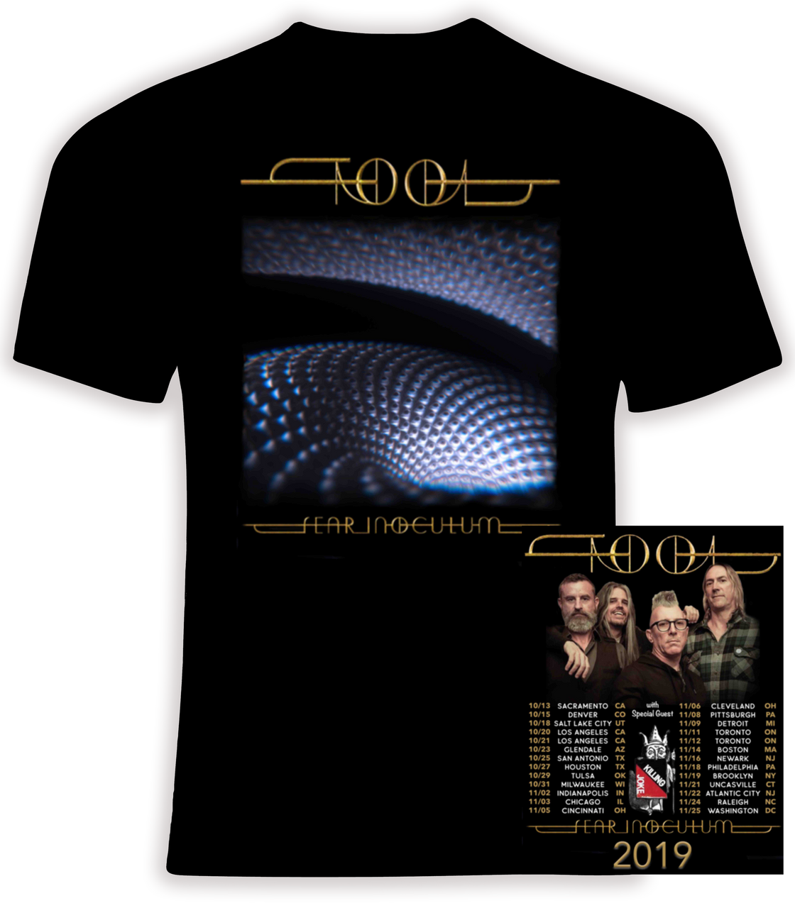 Tool 2019 Fear Inoculum Concert Tour