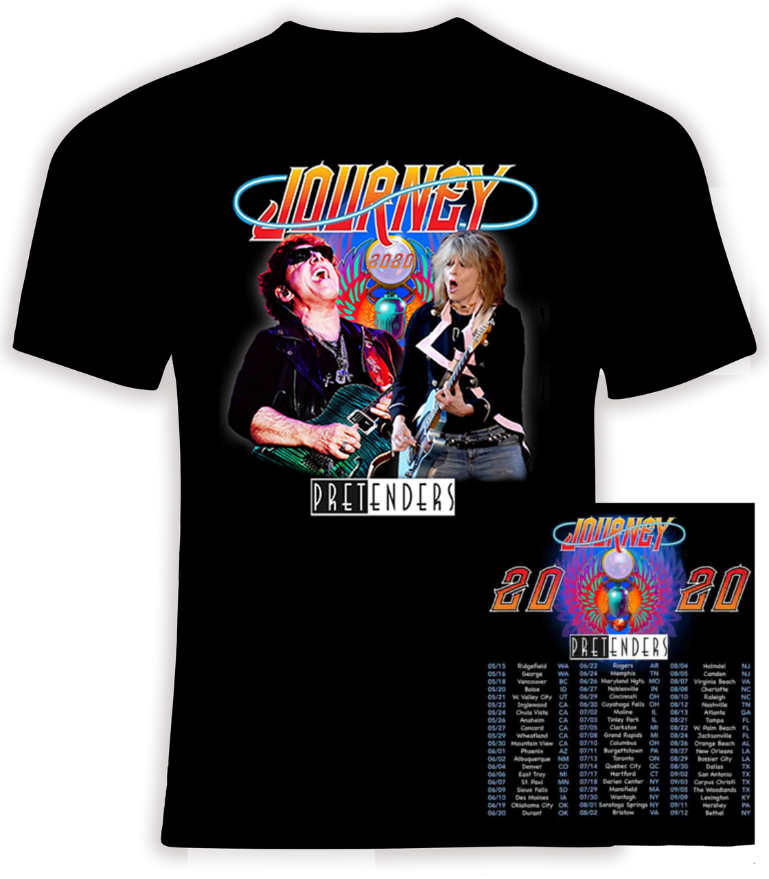 Journey concert tee clearance