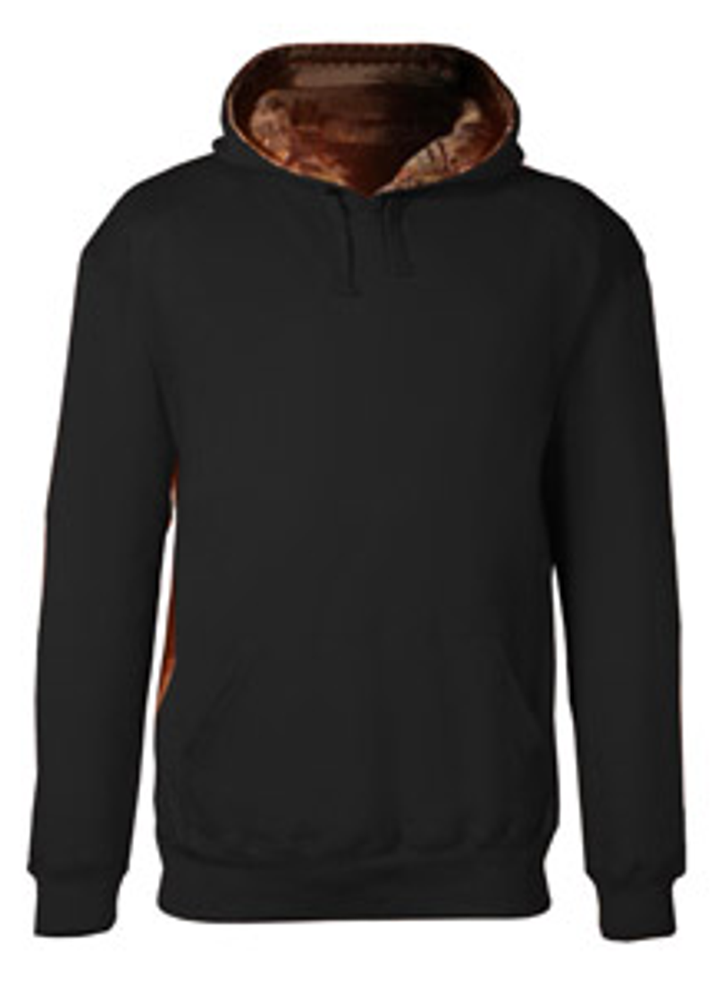 Badger Adult Athletic Fleece Camo Accent Hooded Sweatshirt
