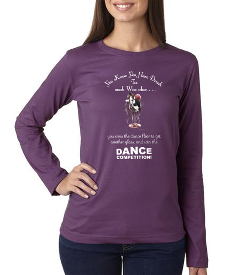 Ladies Wine Shirt