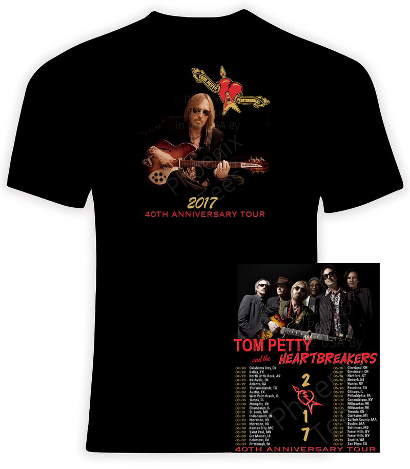 Tom Petty and the Heartbreakers 40th Anniversary Tour 2017