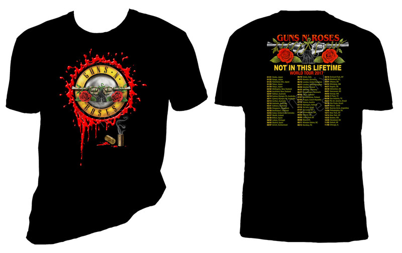 Guns N' Roses 2017 Not In This Lifetime Tour - Phoenix Tees