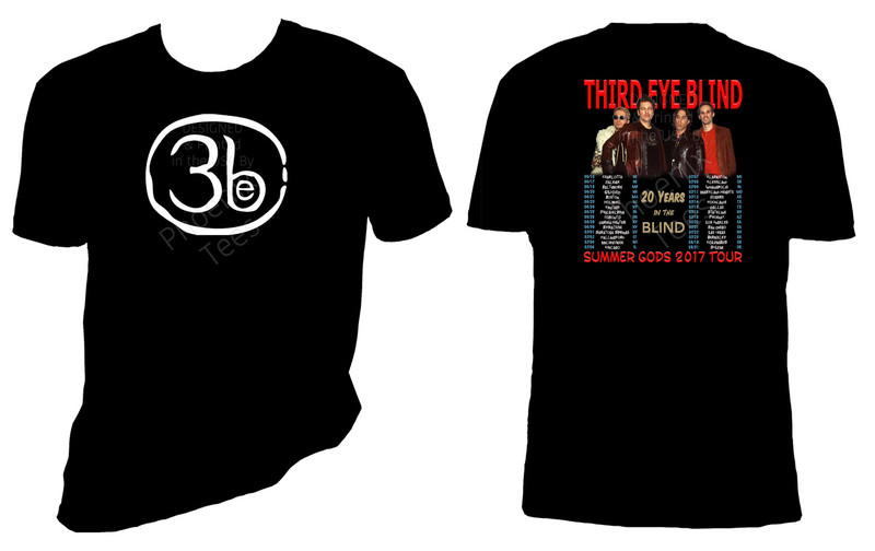 Third Eye Blind "Summer Gods 2017 Tour" T shirt