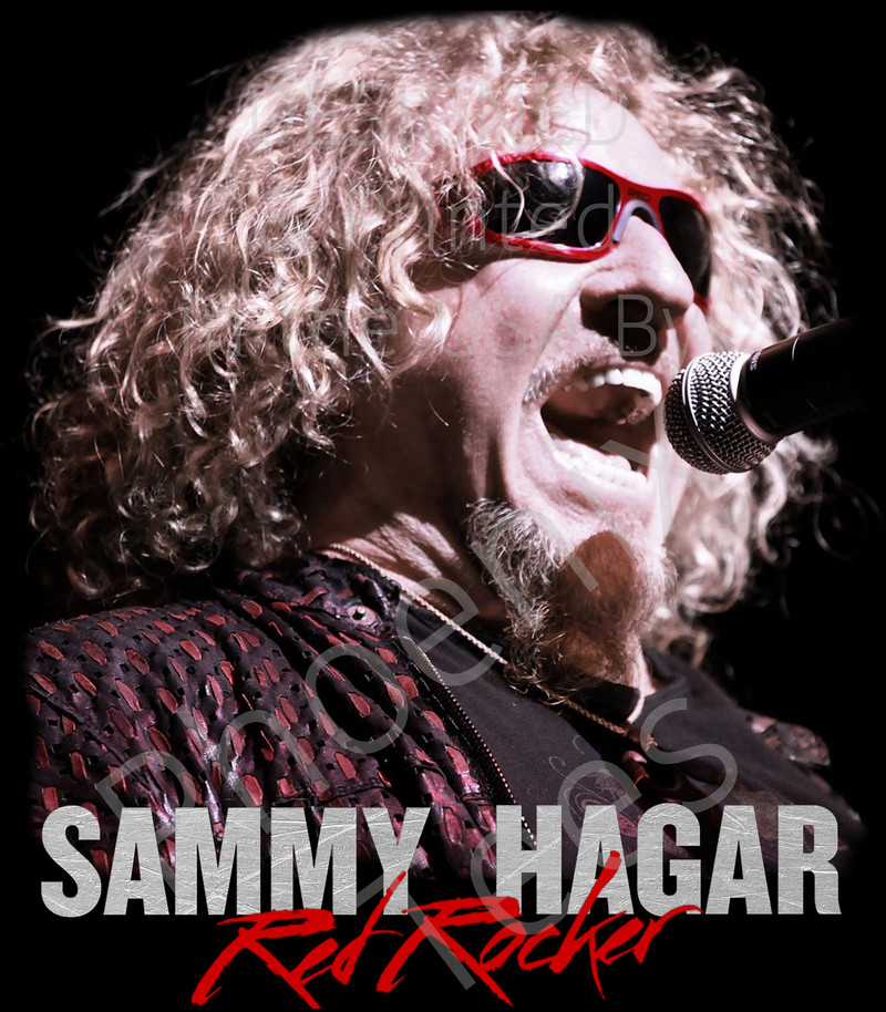 Sammy Hagar (Red Rocker) t shirt