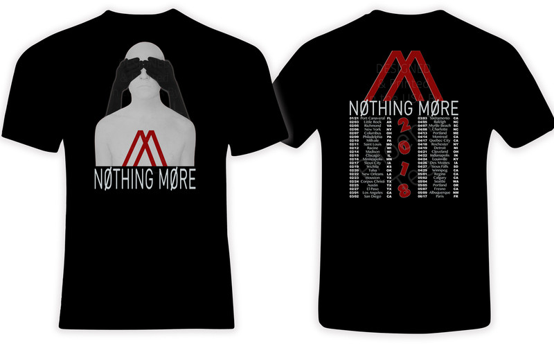 Nothing More 2018 Concert T-shirt