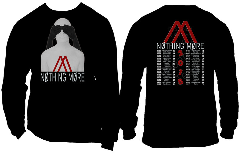 Nothing More 2018 Concert T-shirt