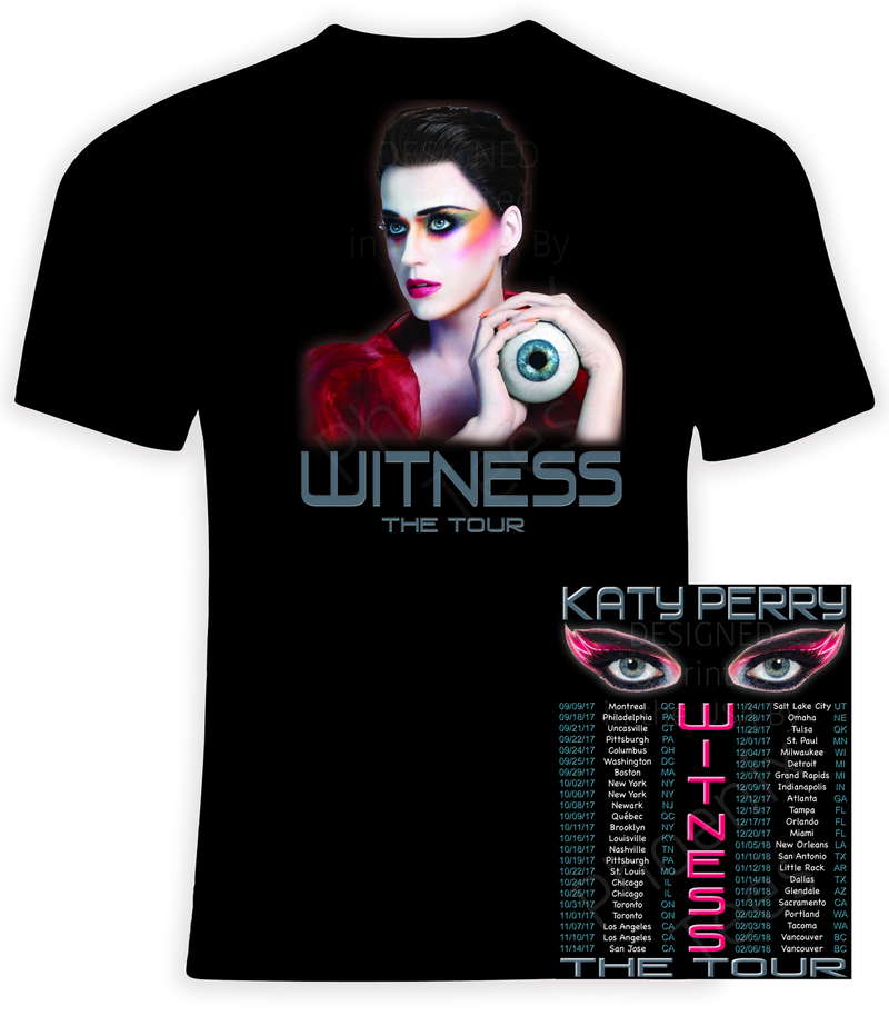 Katy Perry 2018 Witness The Tour T-Shirt