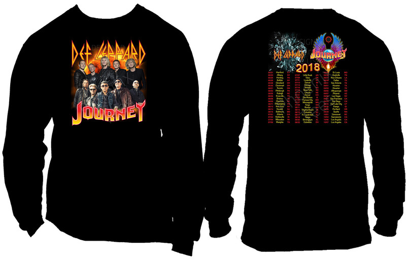 Def Leppard and Journey 2018 Concert Tour - Phoenix Tees