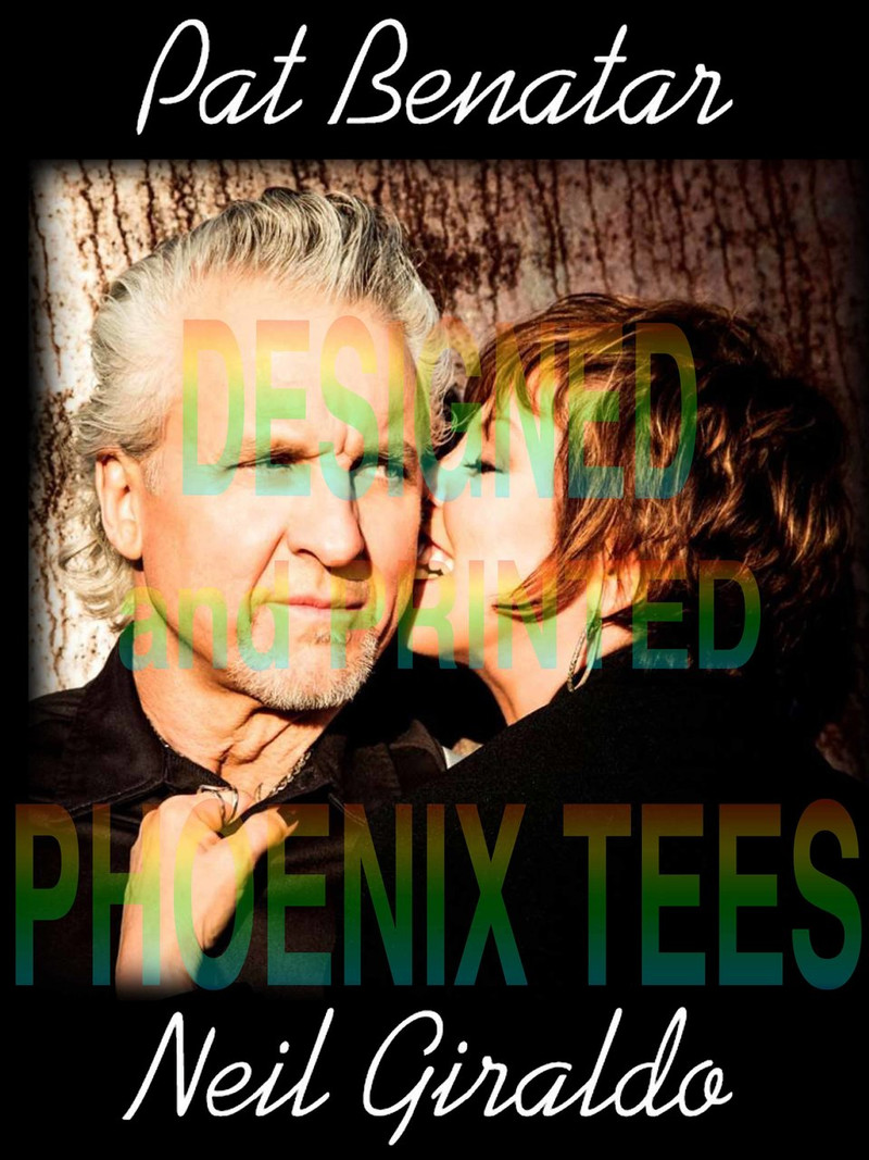 Pat Benatar and Neil Giraldo 2018 Concert tshirt