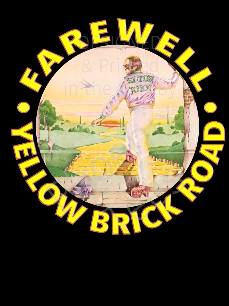 Elton John Farewell Yellow Brick Road 2019 t shirt 2