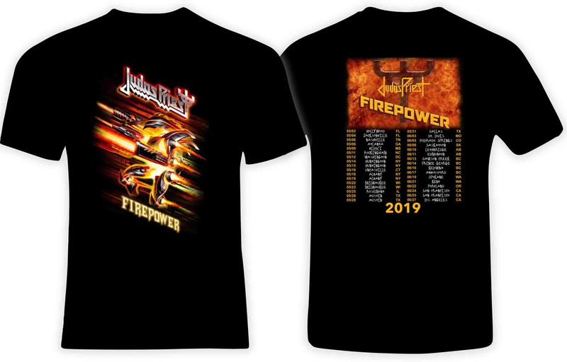 Judas Priest 2019 Firepower Concert Tour