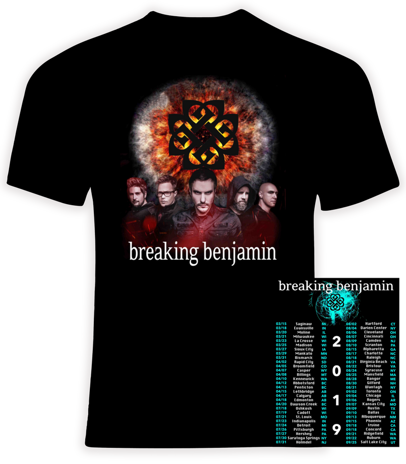 Breaking Benjamin 2019 Concert Tour