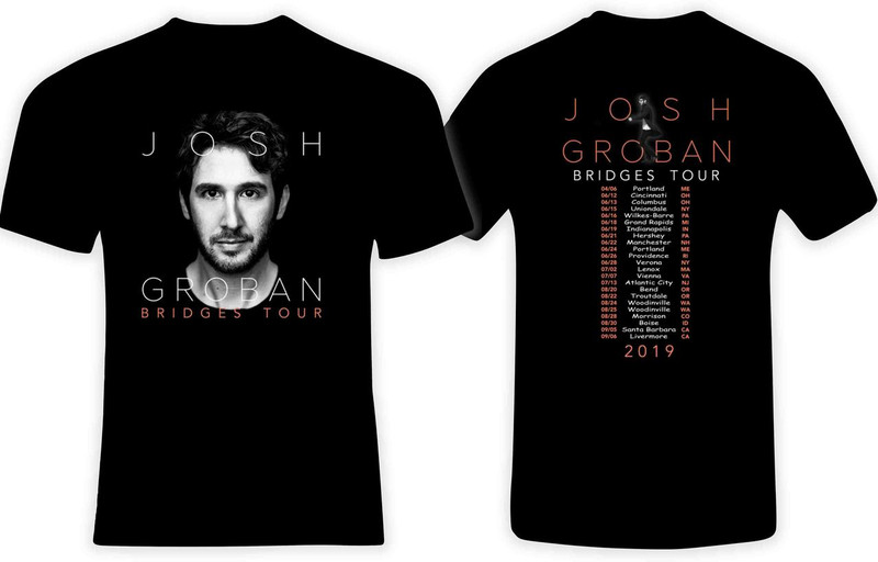 Josh Groban 2019 'Bridges' Concert Tour