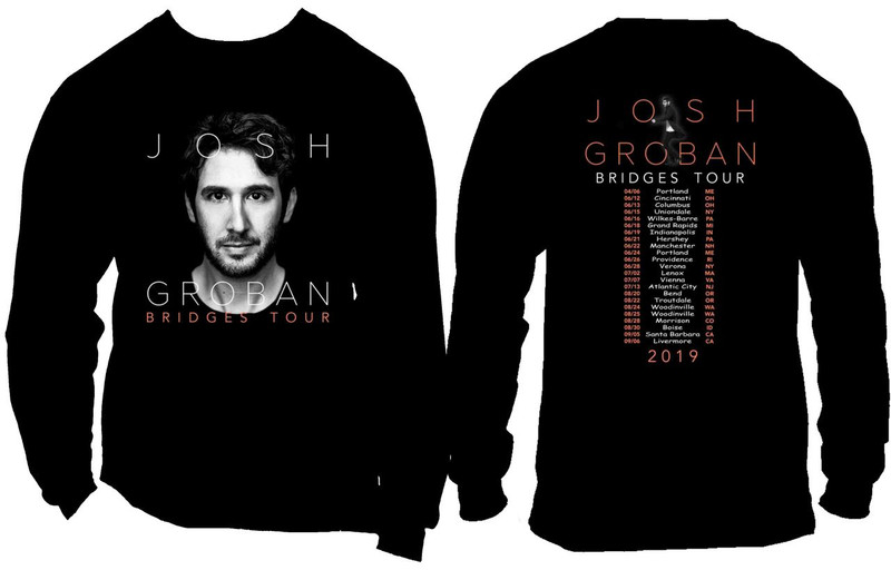 Josh Groban 2019 'Bridges' Concert Tour