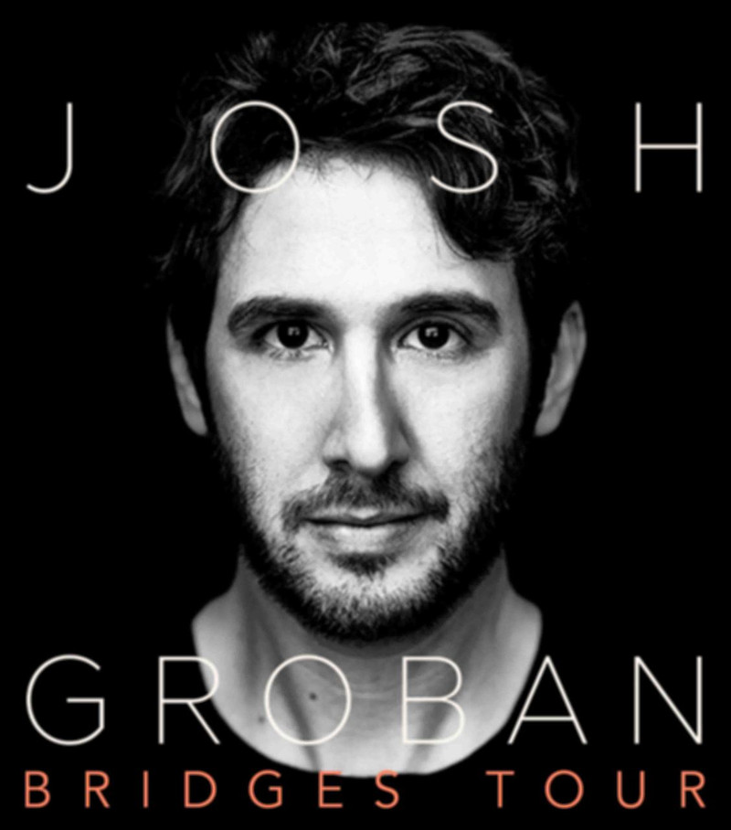 Josh Groban 2019 'Bridges' Concert Tour