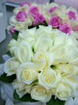 White Rose Wedding Bouquet