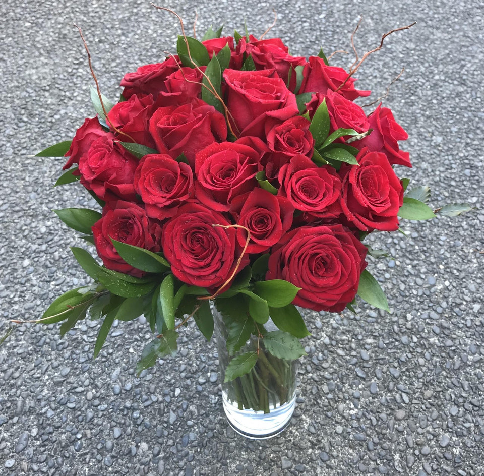 Two Dozen Roses The Flower Boutique
