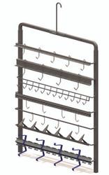 Powder Peg Rack