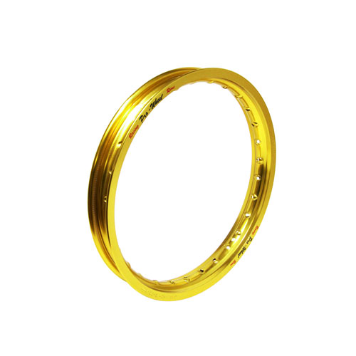 【純正品】MIRACLE WORKS BIRIKEN 11cm イエローホイル Kawasaki, Suzuki Mini Bike/Play Bike Front Rim - 1.40