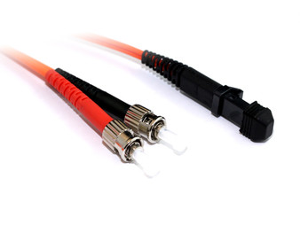 15M MTRJ-ST OM1 Multimode Duplex Fibre Optic Cable
