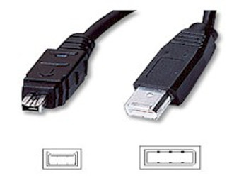 4.5M Firewire 1394A 6Pin/4Pin Cable