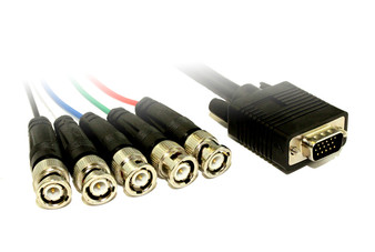 30CM VGA M To 5 x BNC M Cable