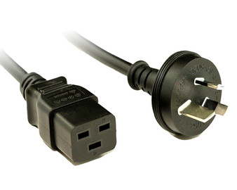 2M IEC-C19 Power Cord 15Amp