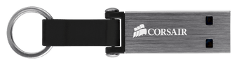 64Gb Corsair USB 3.0 Flash Drive Voyager Mini, Key-RIng Size, Capless