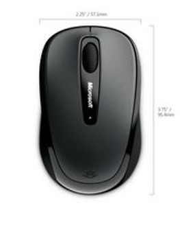Microsoft Wireless Mobile Mouse 3500 MAC/Win USB Port Gray