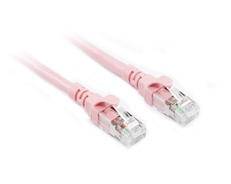 3M Salmon Pink CAT6A 10Gb SSTP/SFTP Cable