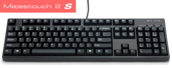 Majestouch 2 S Filco 104-key Black mechanical keyboard, Pink Switch