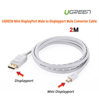 Mini DisplayPort Male to Displayport Male Converter Cable 10408